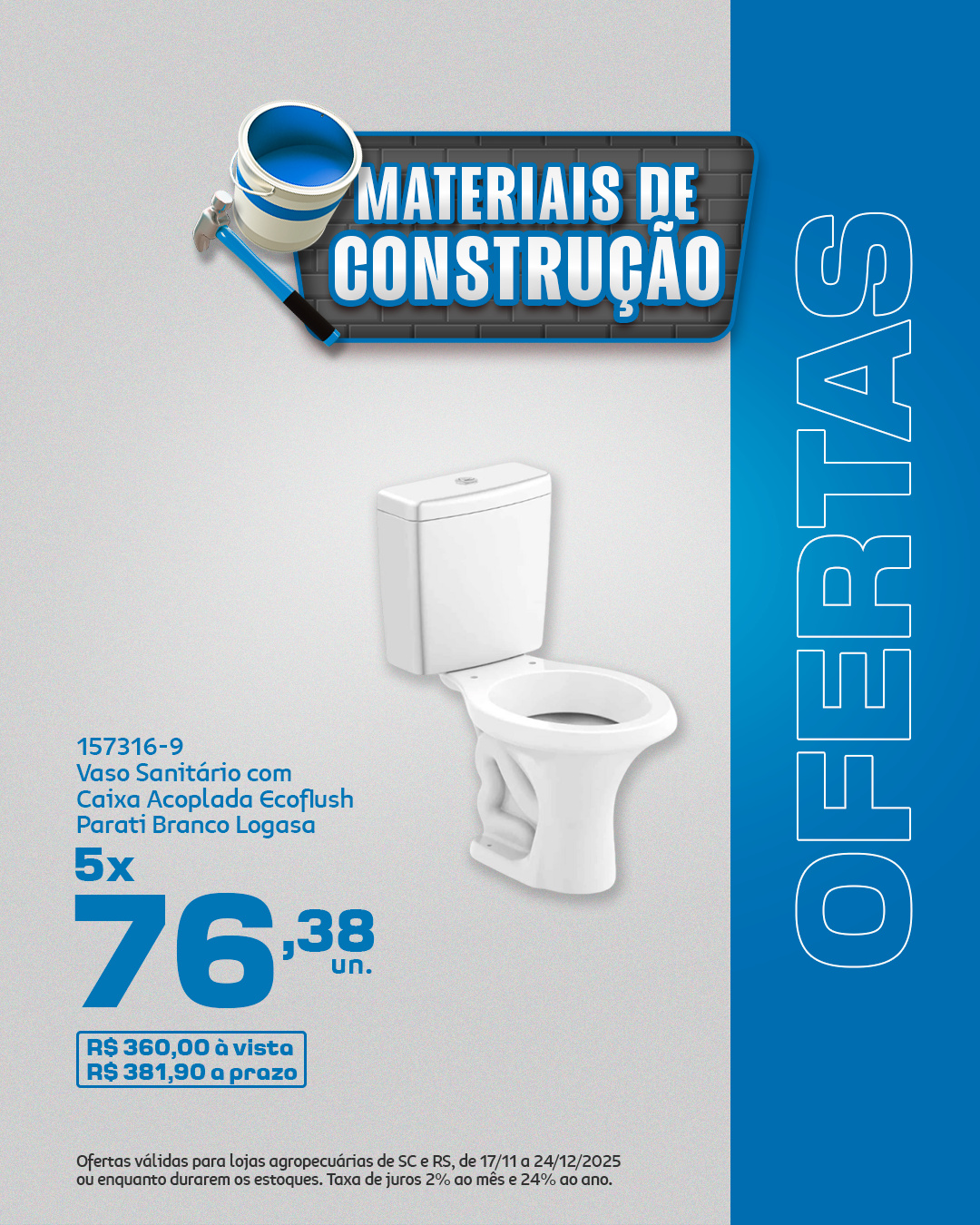 Materiais de Constru&ccedil;&atilde;o