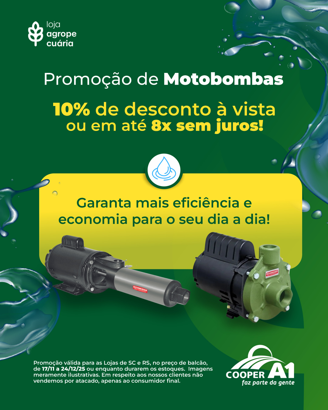 Promo&ccedil;&atilde;o de Motobombas