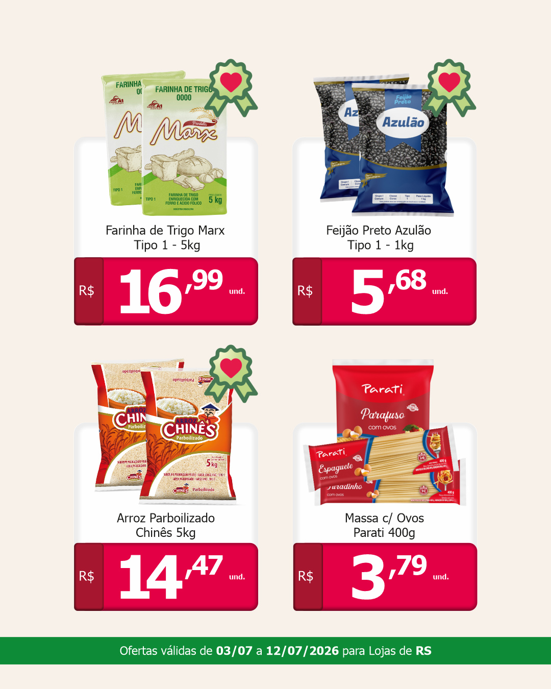 Dezena de Ofertas RS