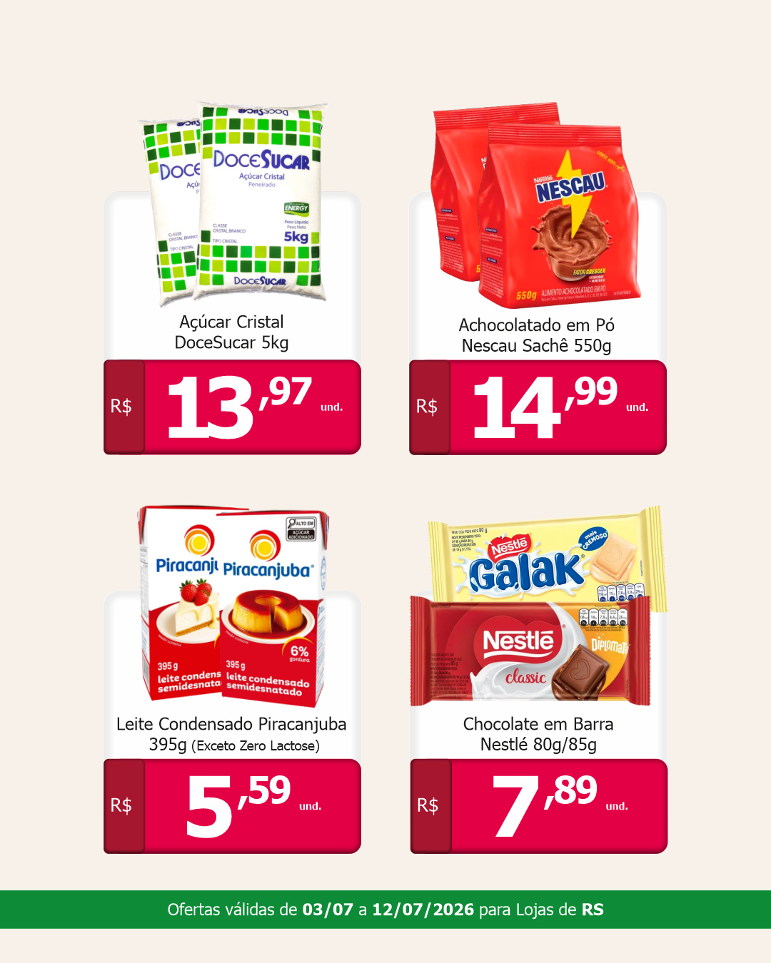 Dezena de Ofertas RS