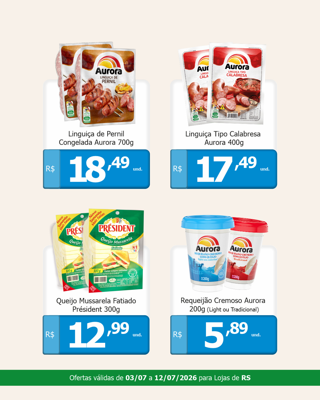 Dezena de Ofertas RS