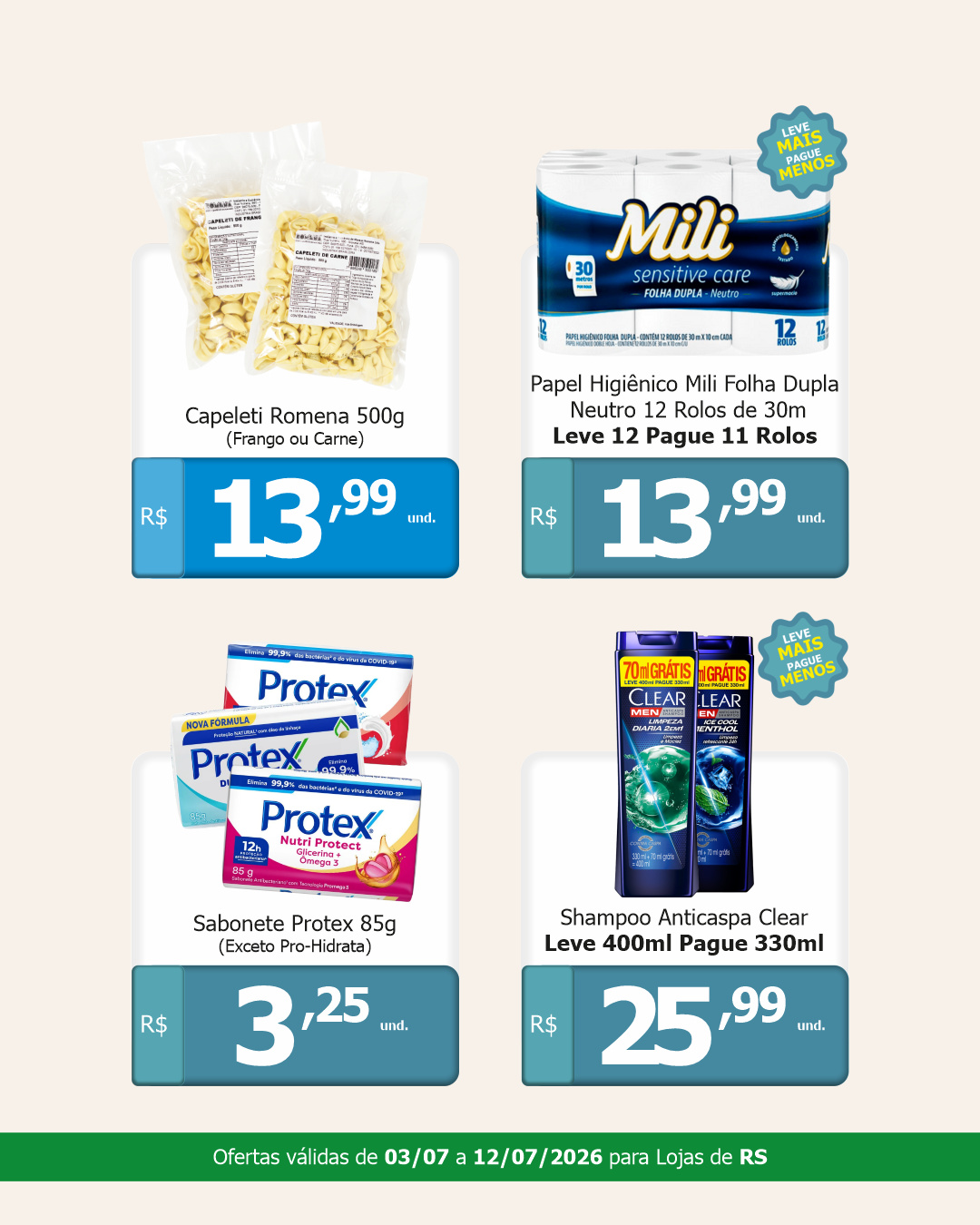 Dezena de Ofertas RS