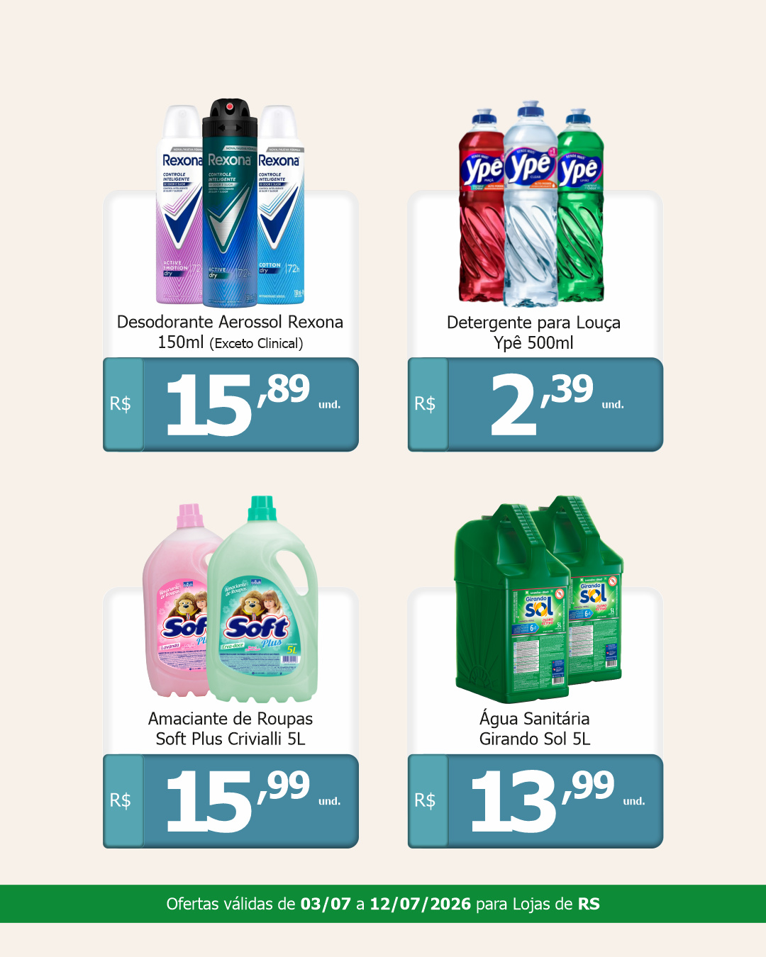 Dezena de Ofertas RS