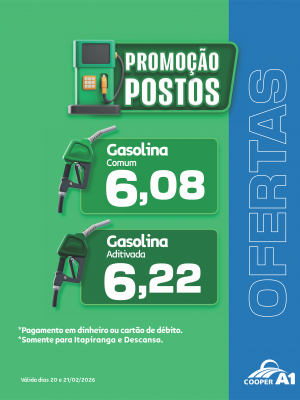 Promo&ccedil;&atilde;o Postos