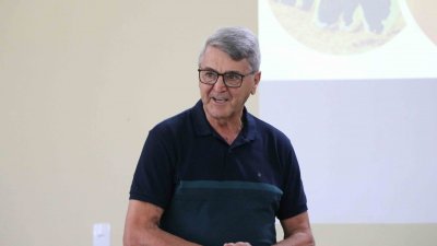 O presidente da Sicredi Região da Produção, Saul Rovadoscki, parabenizou todas as cooperativas pelo trabalho realizado e também agradeceu por fazer parte do programa. (Foto: Karina Ogliari/MB Comunicação)