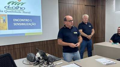 Diretor administrativo da Cooper A1, Clovanir Elhers, falou da importância do aperfeiçoamento