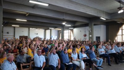 Momento de destaque da AGO, aprova&ccedil;&atilde;o das ordens do dia