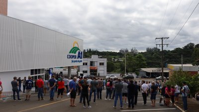 Reinauguração unidade de Descanso, SC