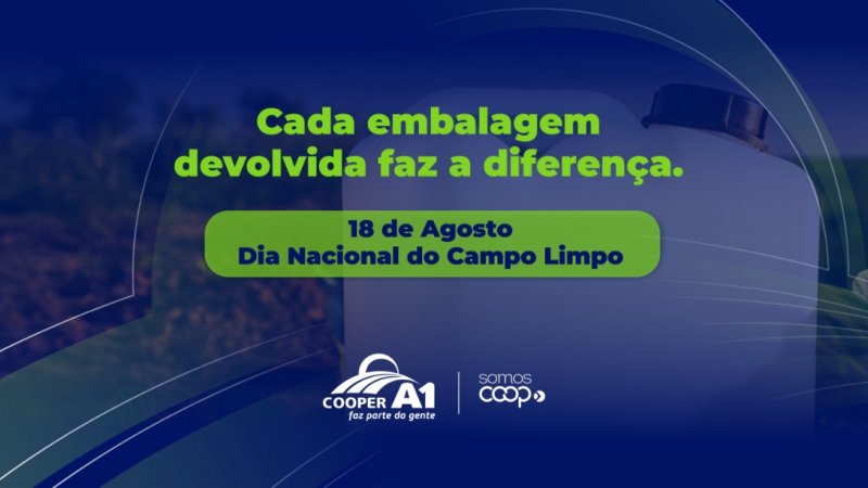 SISTEMA CAMPO LIMPO: Cooperativa A1 fortalece a logística reversa de embalagens de agrotóxicos 