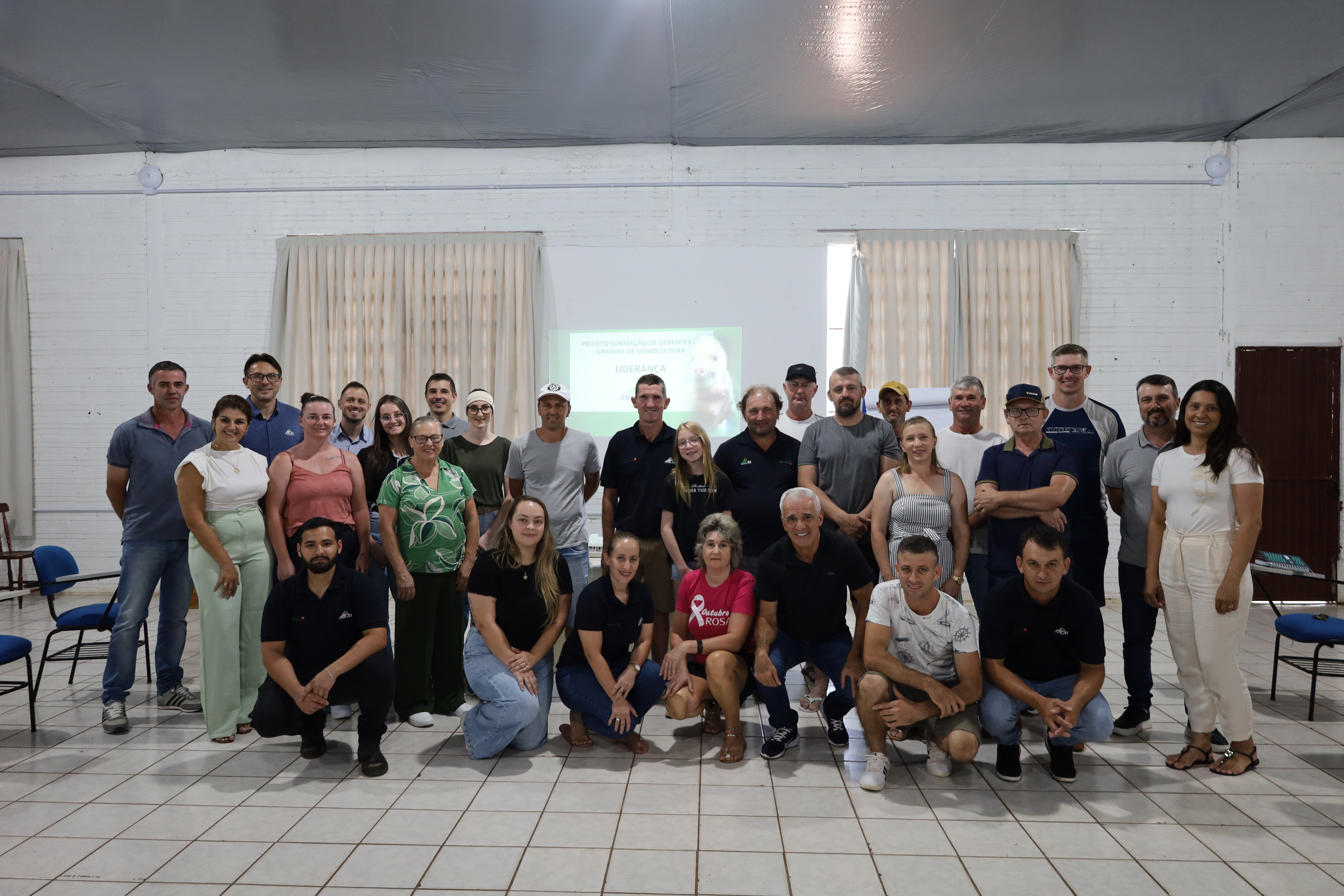 Nova turma projeto formação de gerentes