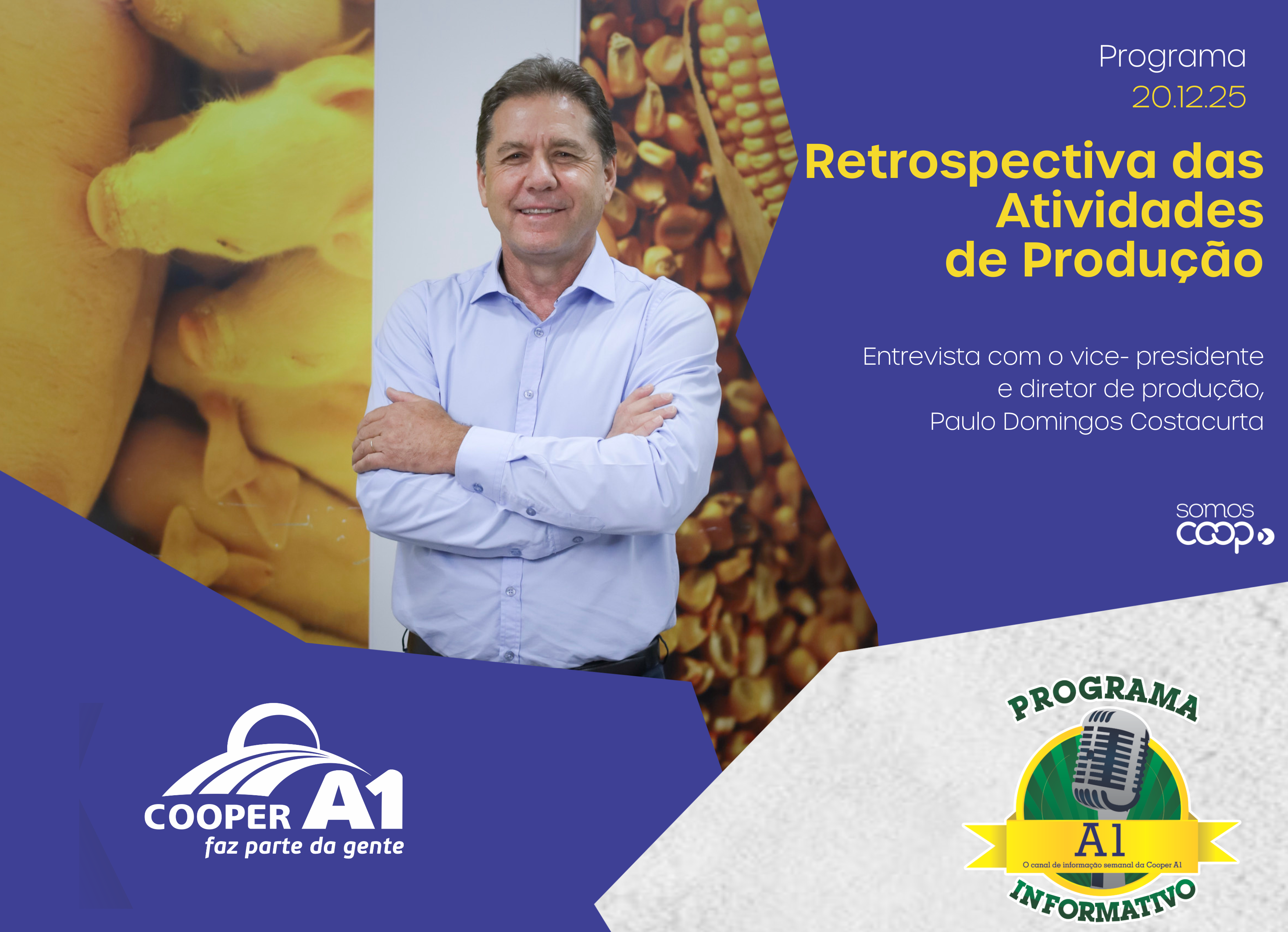 INFORMATIVO A1 20.12.25: Retrospectiva das Atividades de Produção