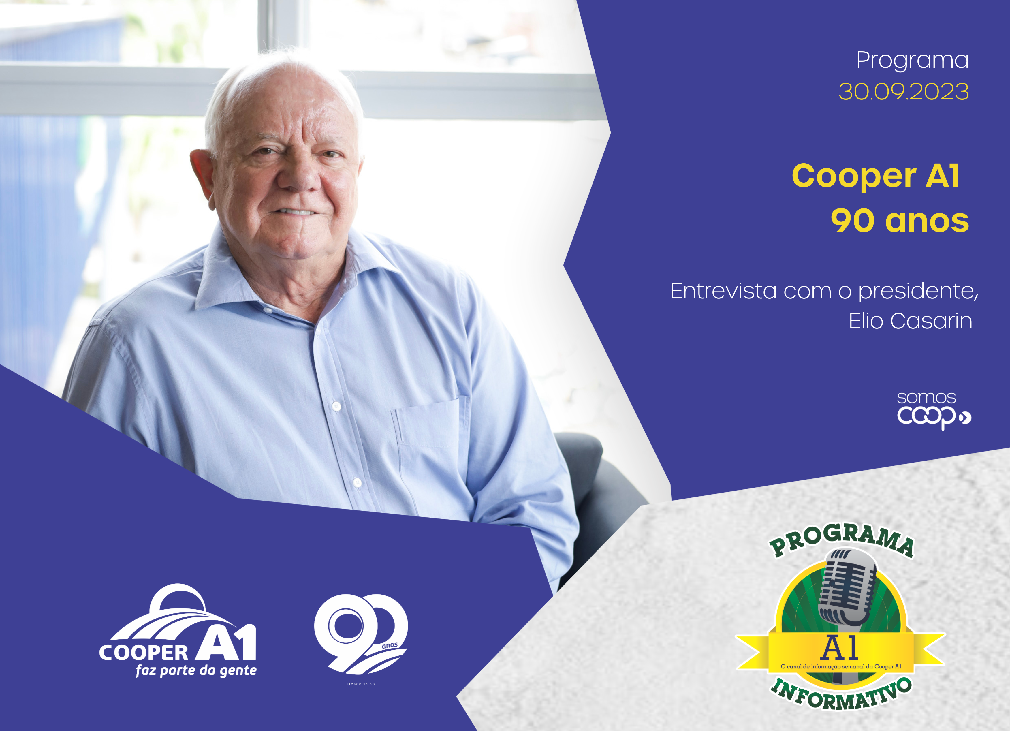 INFORMATIVO A1 30.09.23: Cooper A1 90 anos de história 