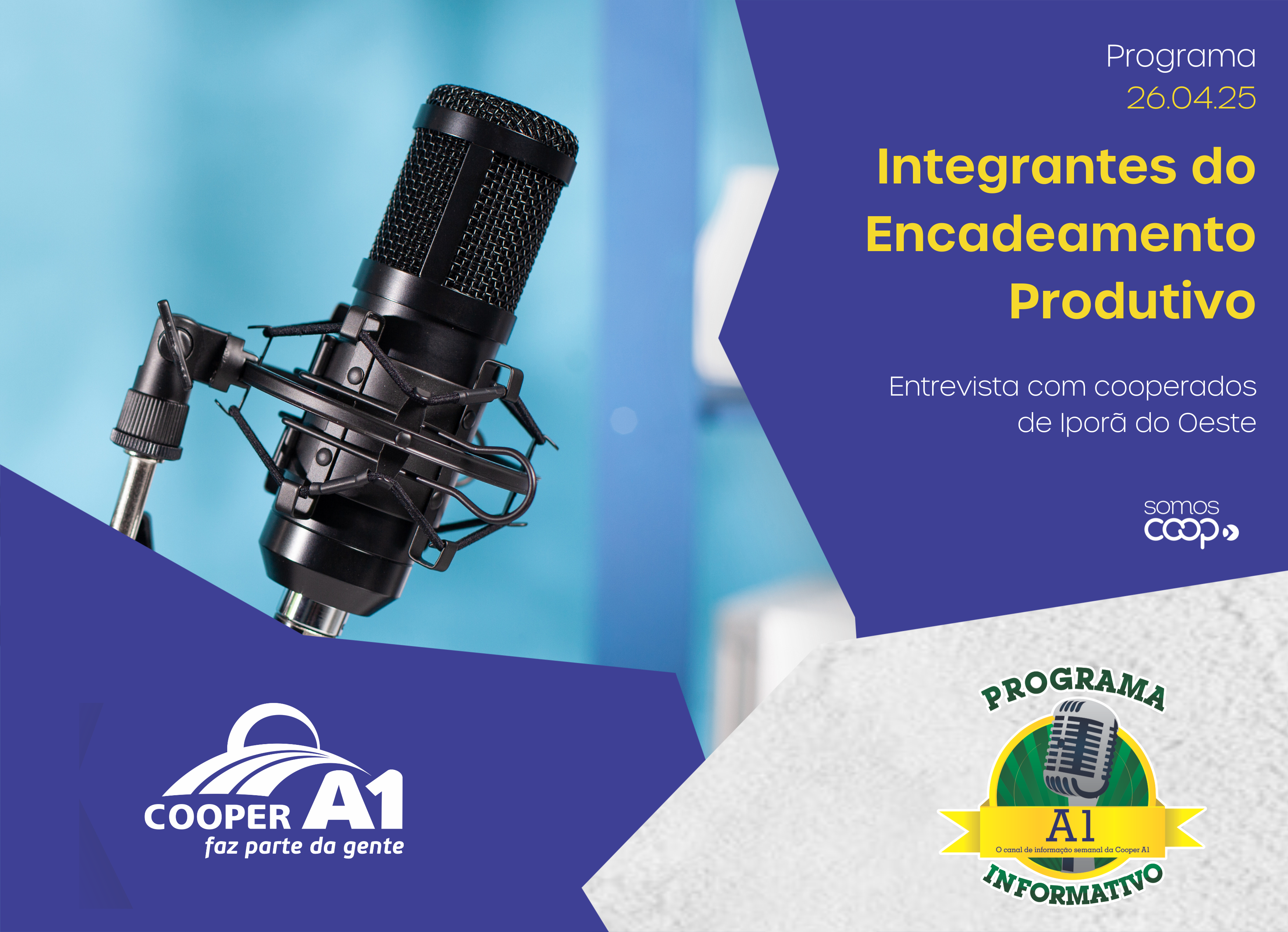 INFORMATIVO A1 26.04.25: Integrantes do Encadeamento Produtivo