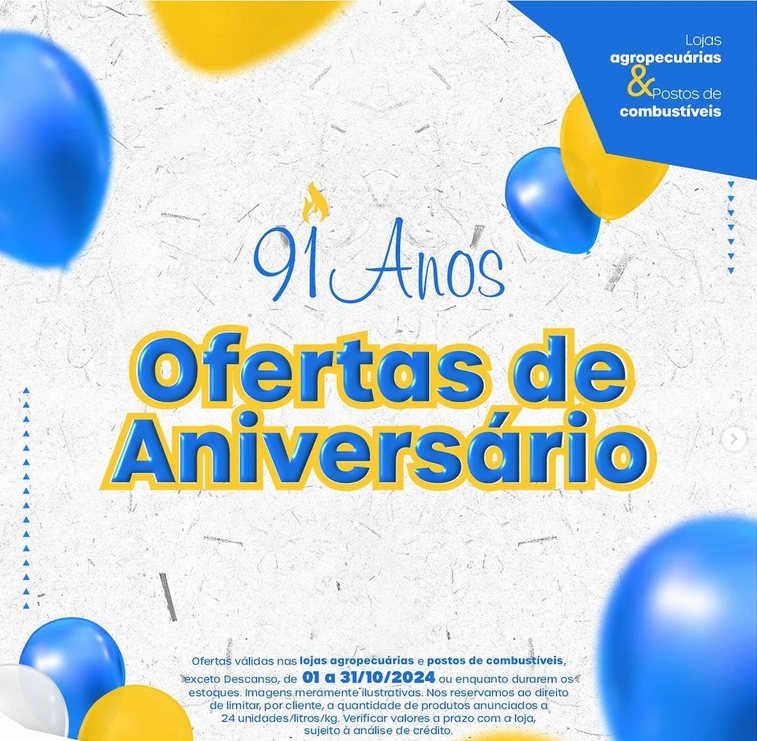 MÊS DE ANIVERSÁRIO: Cooper A1 está com mais de 300 produtos em ofertas